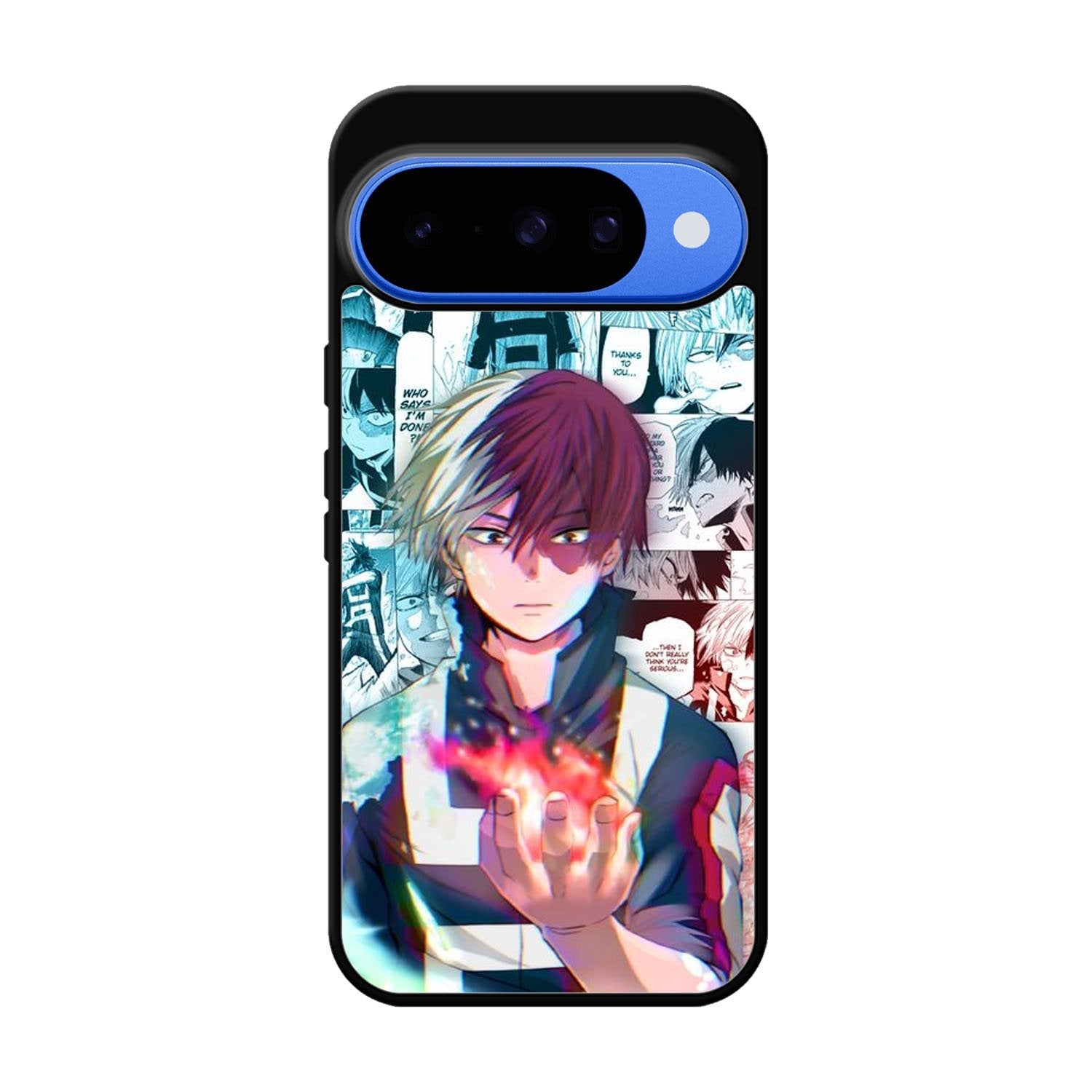 Burn Todoroki Shoto Google Pixel 10 Case QC9252