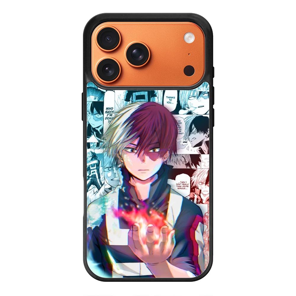 Burn Todoroki Shoto iPhone 17 Pro Case QC9252