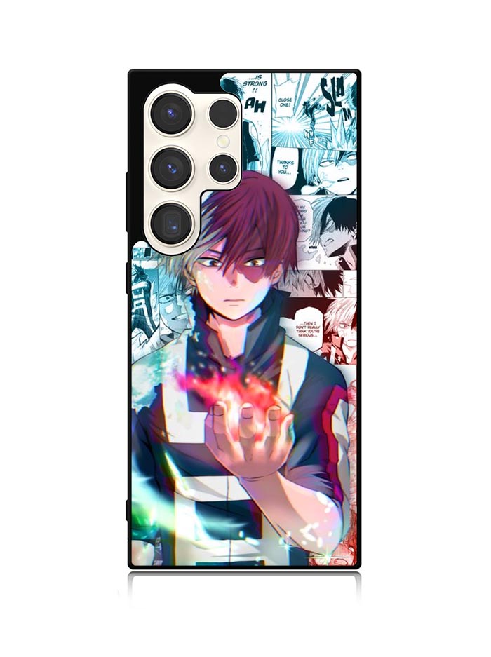 Burn Todoroki Shoto Samsung Galaxy S25 Ultra 5G Case QC9252