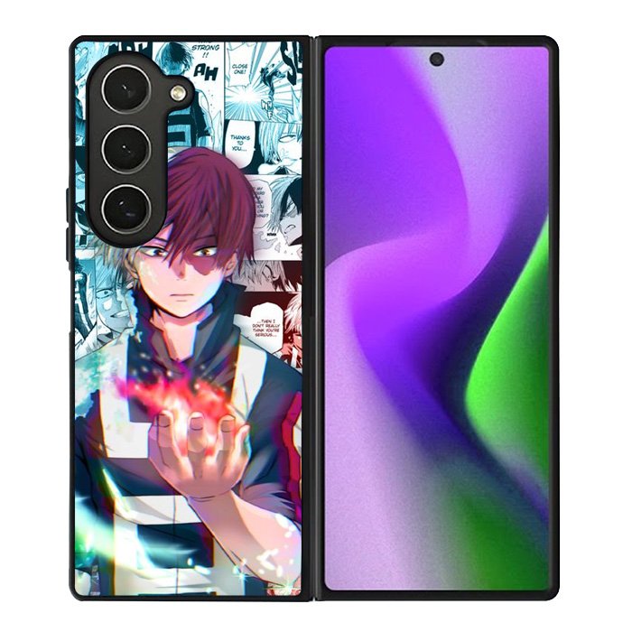 Burn Todoroki Shoto Samsung Galaxy Z Fold 6 5G 2024 Case OV9252