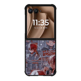 Todoroki Cool Motorola Moto RAZR Plus 2025 Case OV9239