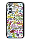 Disney Song Lyrics Samsung Galaxy A14 5G Case QC4702