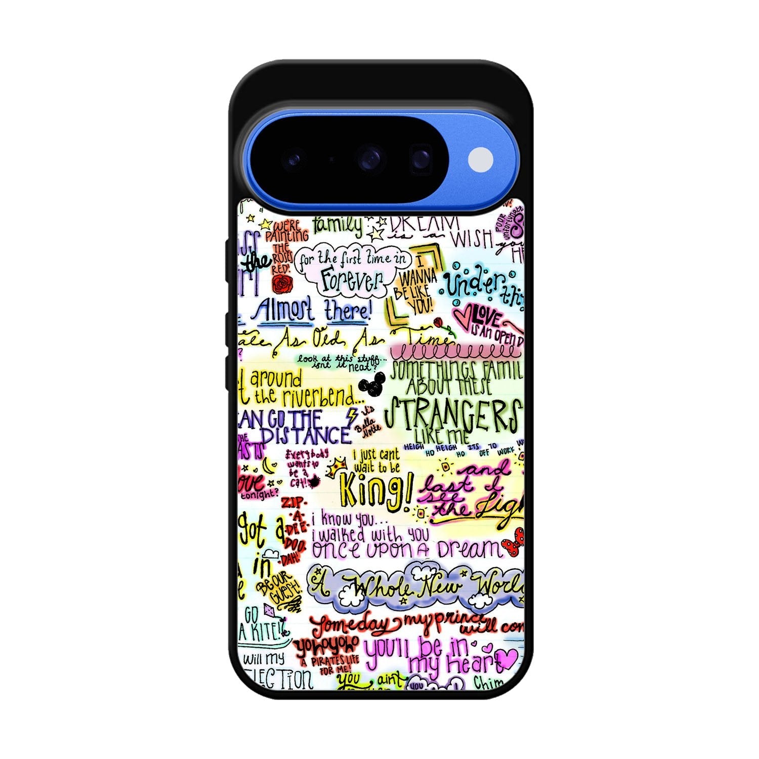 Disney Song Lyrics Google Pixel 10 Case QC4702