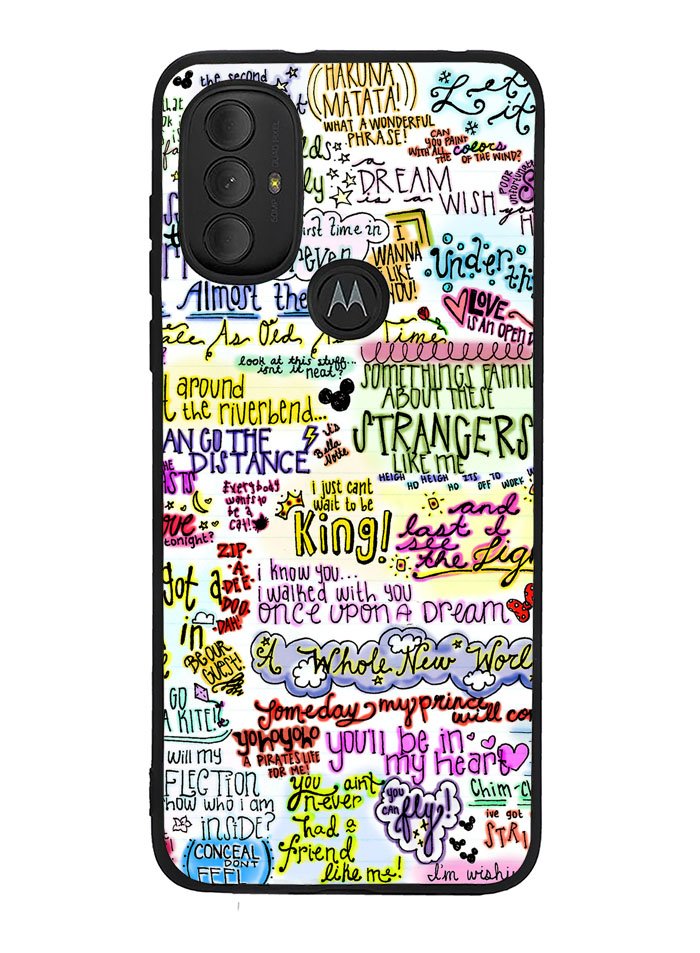Disney Song Lyrics Motorola Moto G Pure 2021 , Moto G Power 2022 Case OV4702