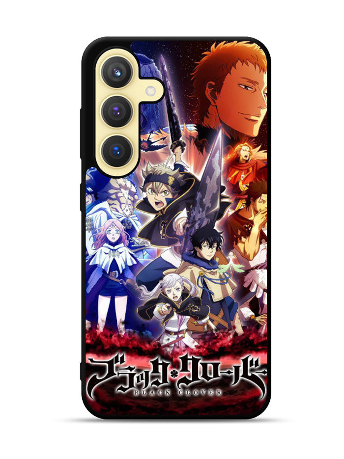 Black Clover Anime Samsung Galaxy S23 Plus 5G , Samsung Galaxy S23+ 5G Case QC4167