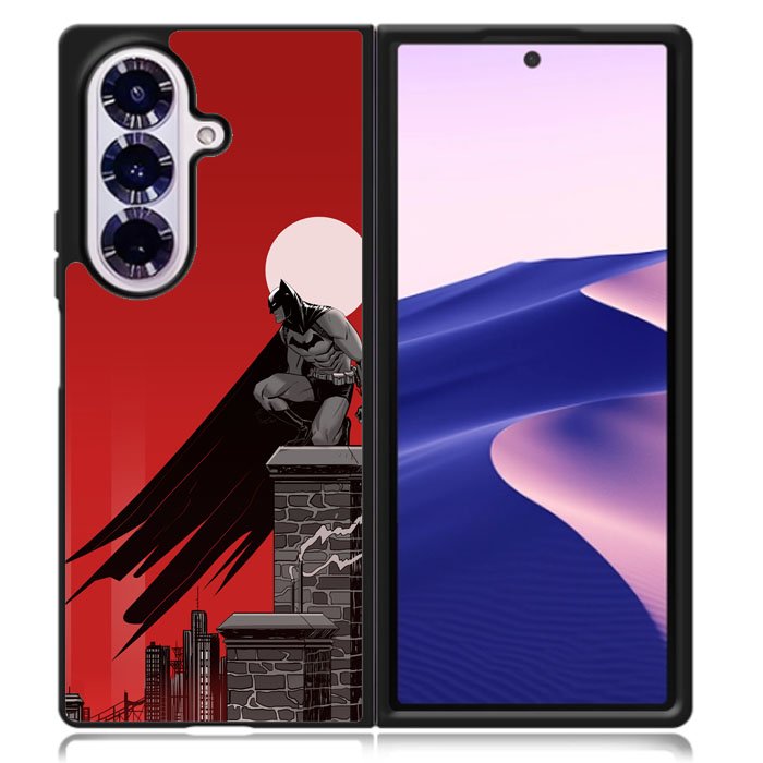 Batman Red Moonlight Samsung Galaxy Z Fold 7 Case OV4092