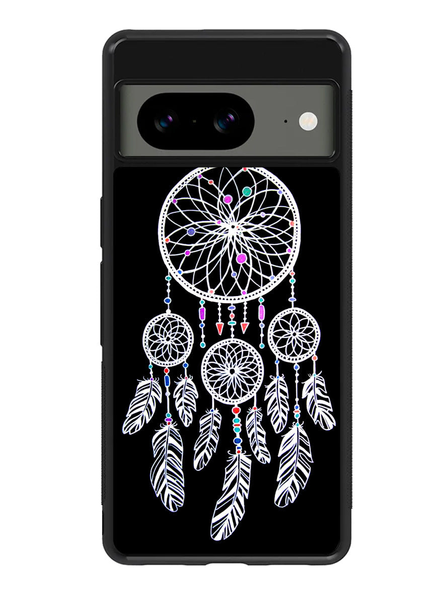Black Dream Catcher Google Pixel 8 Case QC4163