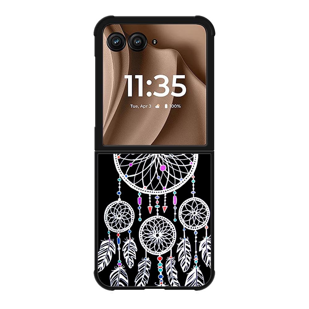Black Dream Catcher Motorola Moto RAZR Plus 2025 Case OV4163