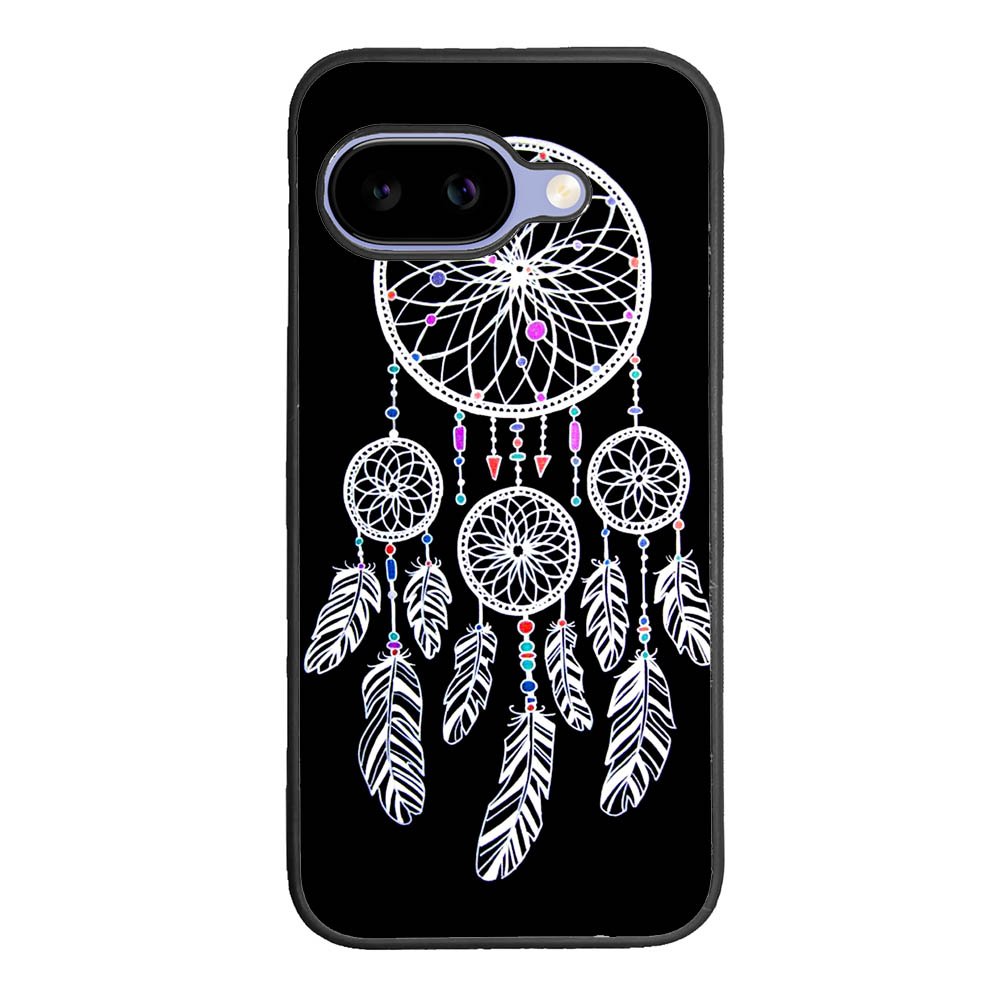 Black Dream Catcher Google Pixel 10A Case QC4163