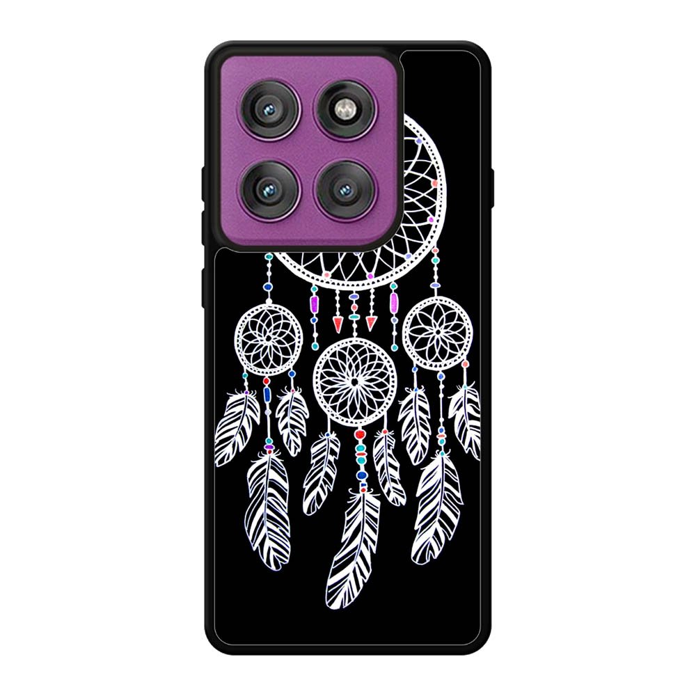 Black Dream Catcher Motorola Moto Edge 60 Pro Case QC4163
