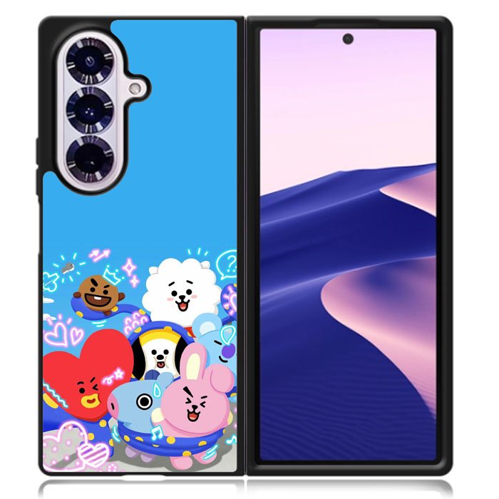 BT21 BTS Samsung Galaxy Z Fold 7 Case OV4268