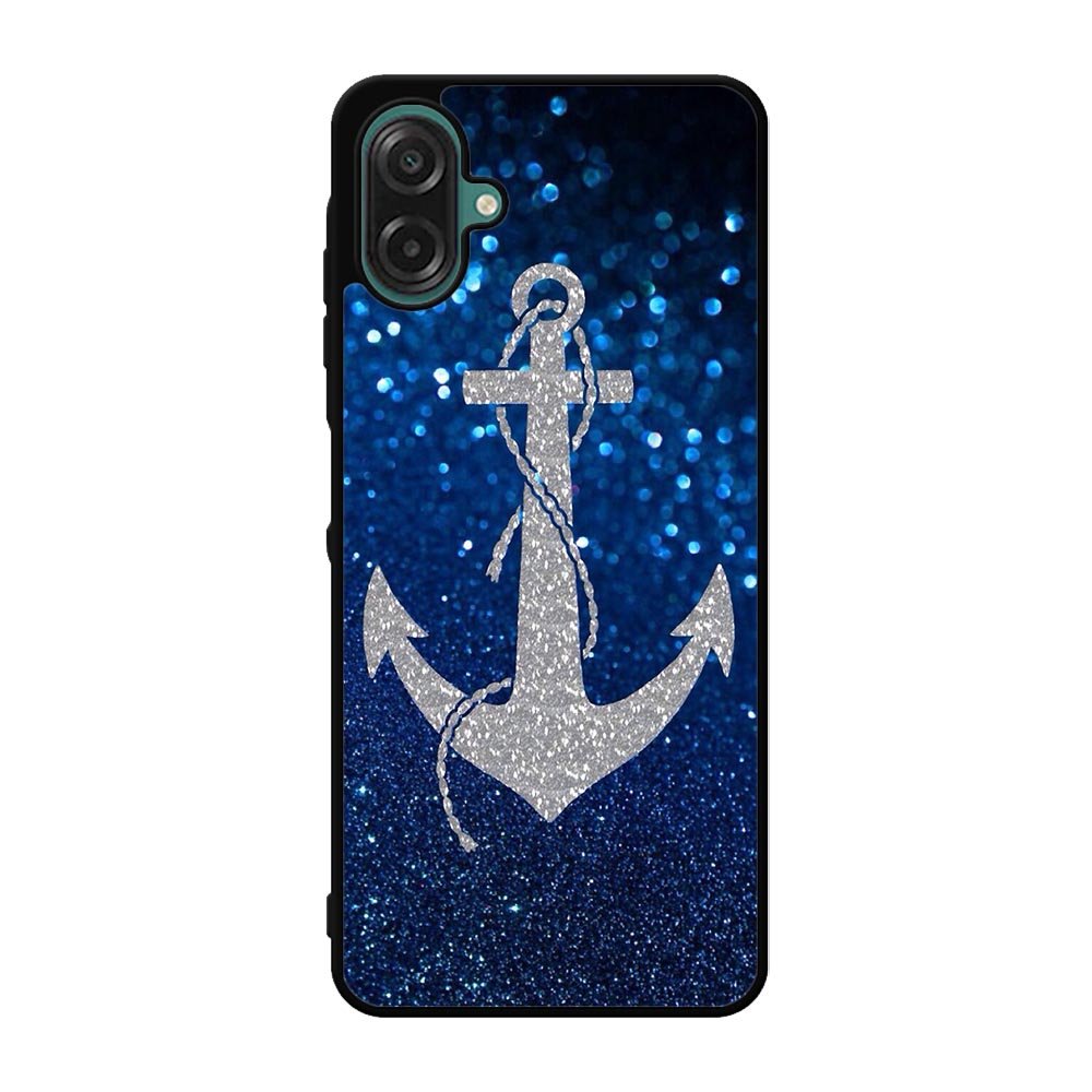 Blue Glitters Anchor Samsung Galaxy A07 Case QC4188