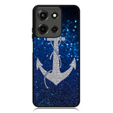 Blue Glitters Anchor Motorola Moto G 5G 2025 Case OV4188