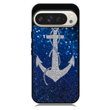 Blue Glitters Anchor Google Pixel 10 Pro XL Case RC4188