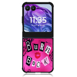 Burn Book Mean Girls Motorola Moto Razr Plus 2024 , Moto Razr+ 2024 Case