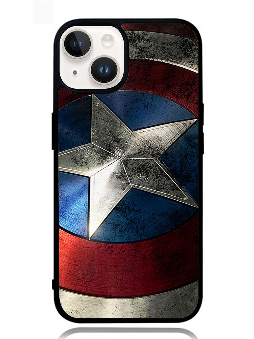 Captain America Shield Snap iPhone 14 Case OV4376