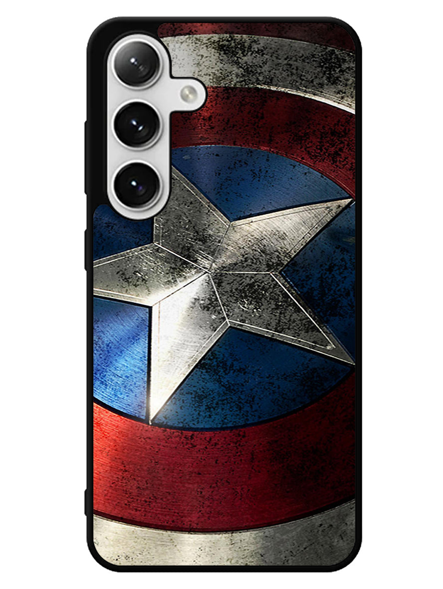Captain America Shield Snap Samsung Galaxy S25 5G Case