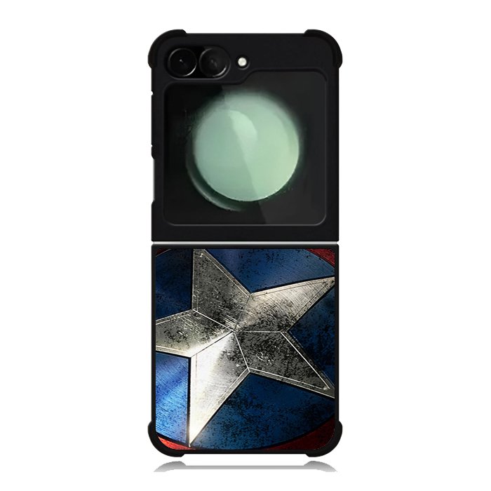 Captain America Shield Snap Samsung Galaxy Z Flip 6 Case