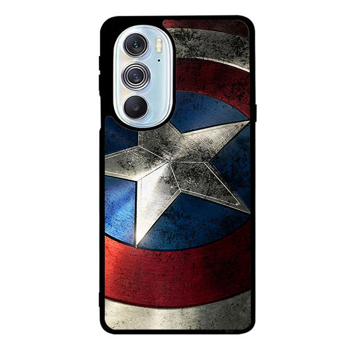 Captain America Shield Snap Motorola Moto Edge 2022 Case