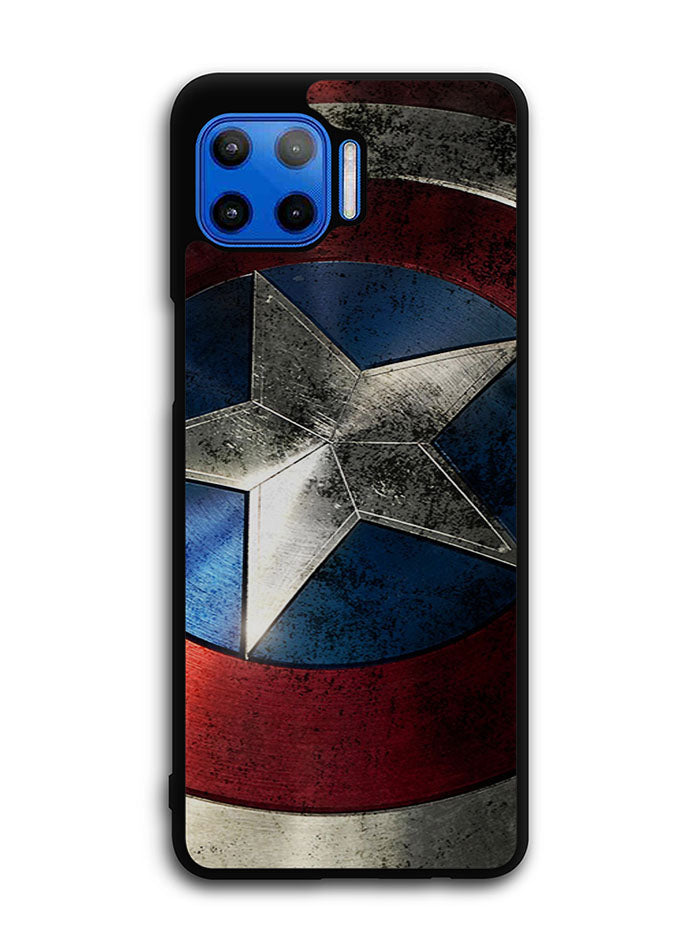 Captain America Shield Snap Motorola Moto One 5G Case , Moto One 5G UW Case , Moto G 5G Plus Case