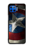 Captain America Shield Snap Motorola Moto One 5G Case , Moto One 5G UW Case , Moto G 5G Plus Case