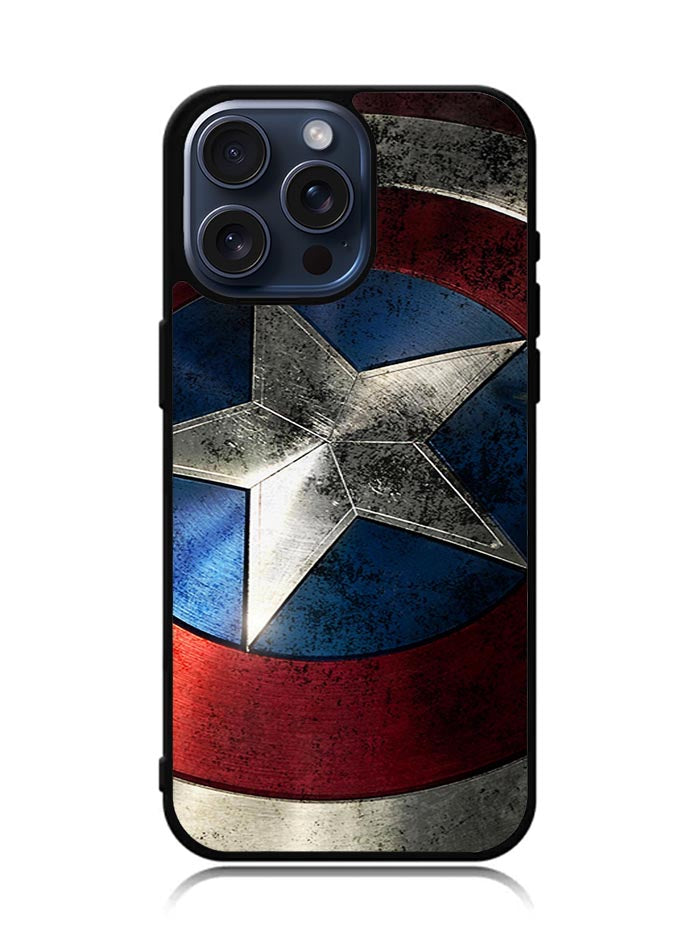 Captain America Shield Snap iPhone 15 Pro Max Case OV4376