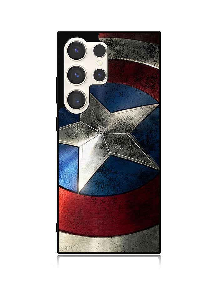 Captain America Shield Snap Samsung Galaxy S25 Ultra 5G Case