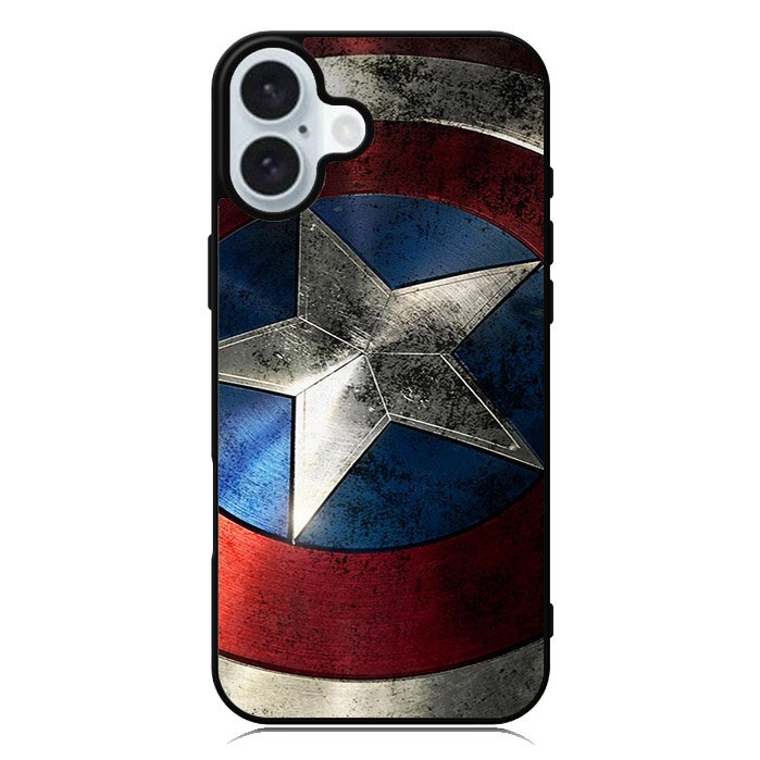 Captain America Shield Snap iPhone 16 Case