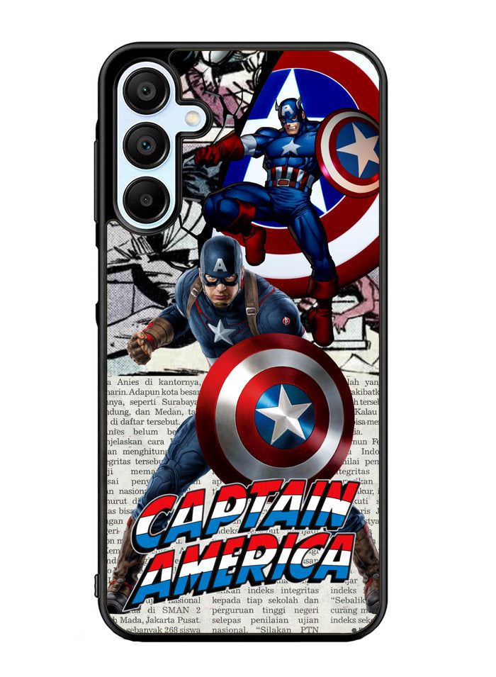 Captain America Marvel DC Comics Samsung Galaxy A35 5G Case OV4377