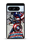 Captain America Marvel DC Comics Google Pixel 8 Pro Case QC4377