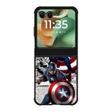 Captain America Marvel DC Comics Motorola Moto RAZR 2025 Case OV4377