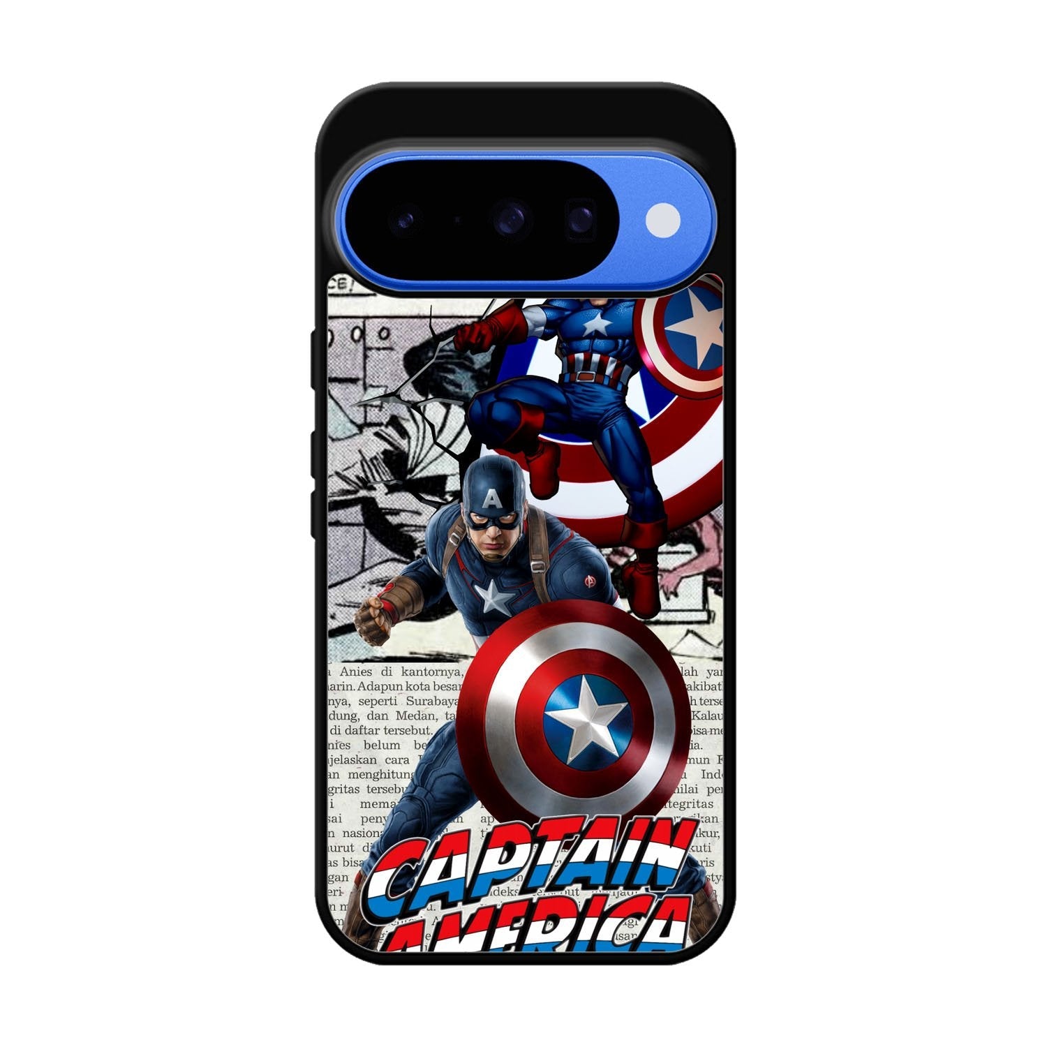 Captain America Marvel DC Comics Google Pixel 10 Case QC4377