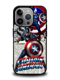 Captain America Marvel DC Comics iPhone 16 Pro Case OV4377