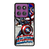 Captain America Marvel DC Comics Motorola Moto Edge 60 Pro Case QC4377