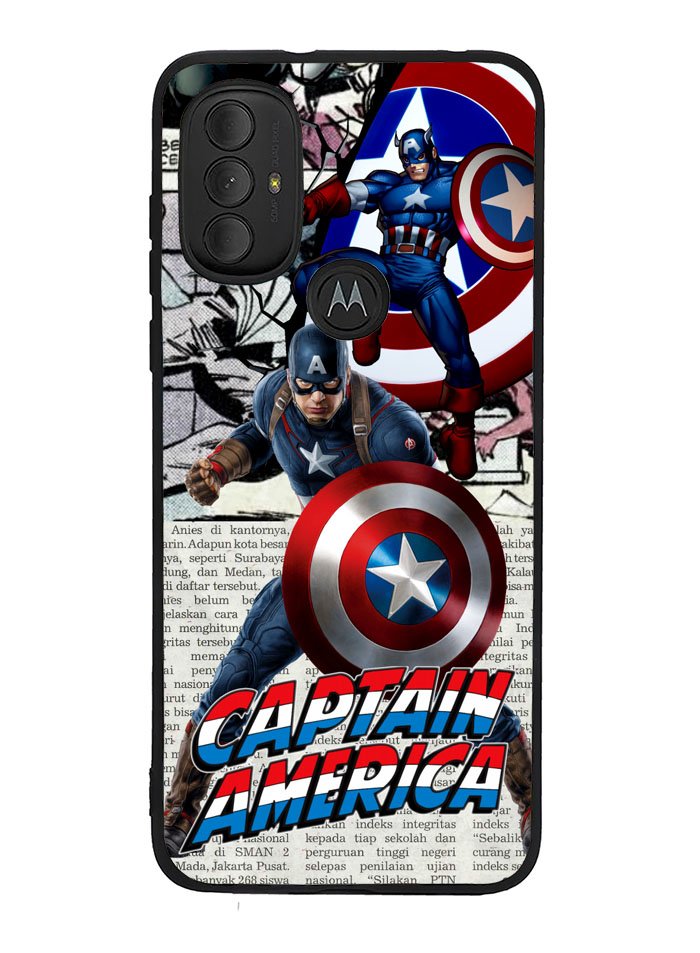 Captain America Marvel DC Comics Motorola Moto G Pure 2021 , Moto G Power 2022 Case OV4377