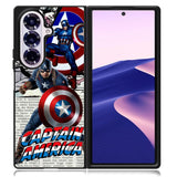 Captain America Marvel DC Comics Samsung Galaxy Z Fold 7 Case OV4377