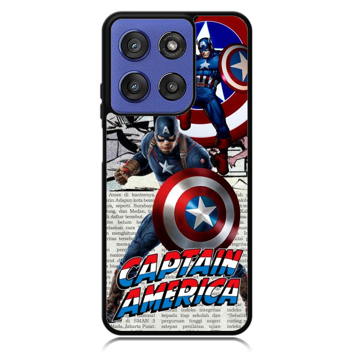 Captain America Marvel DC Comics Motorola Moto G Stylus 5G 2025 Case OV4377