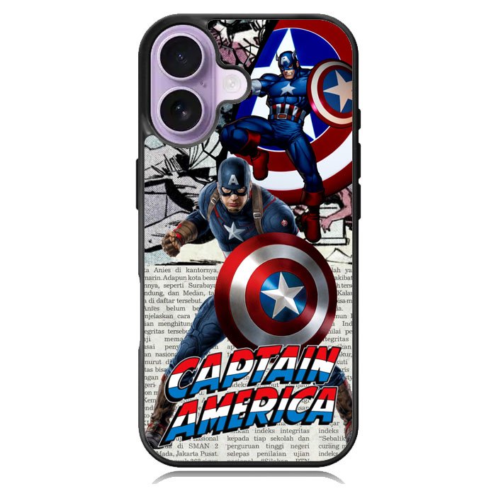 Captain America Marvel DC Comics iPhone 17 Case OV4377