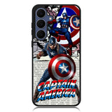 Captain America Marvel DC Comics Samsung Galaxy S25 FE Case OV4377