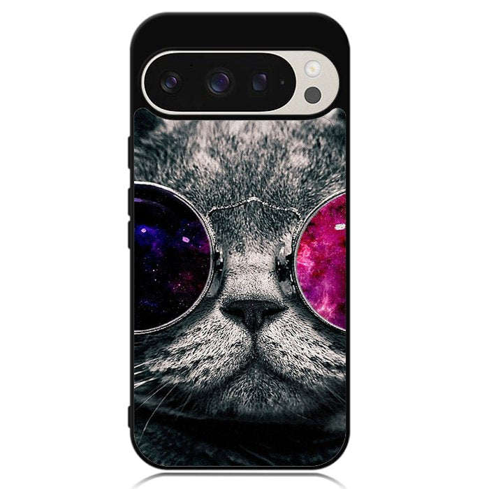 Cat Glasses Google Pixel 9 | Pixel 9 Pro Case OV4396