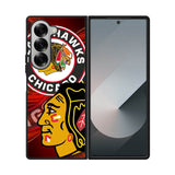 Chicago Blackhawks Logo Samsung Galaxy Z Fold 7 5G Case QC4462