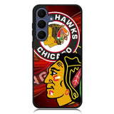 Chicago Blackhawks Logo Samsung Galaxy S25 FE Case OV4462