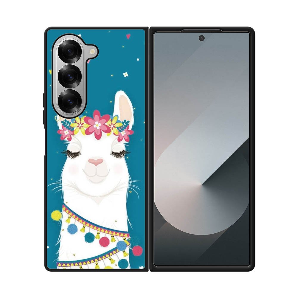 For the Love of Llamas Samsung Galaxy Z Fold 7 5G Case QC4920
