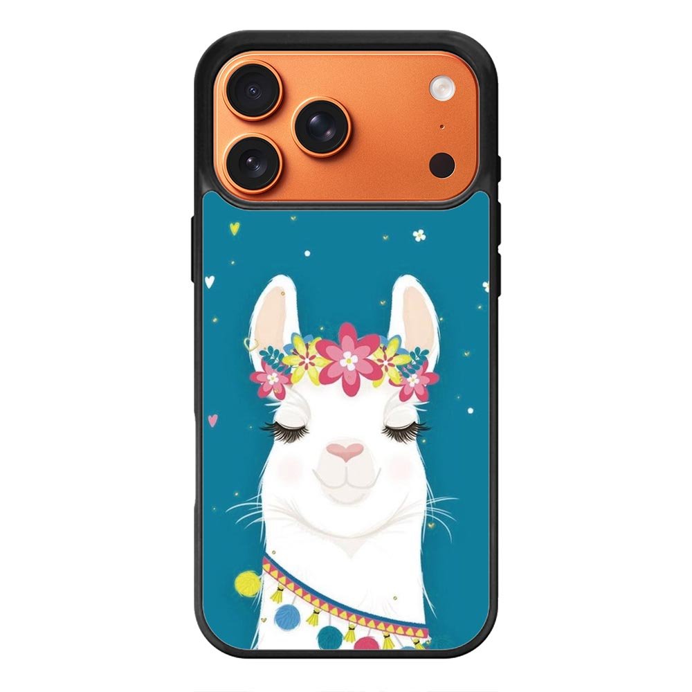 For the Love of Llamas iPhone 17 Pro Case QC4920