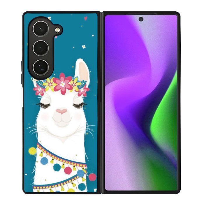 For the Love of Llamas Samsung Galaxy Z Fold 6 5G 2024 Case OV4920