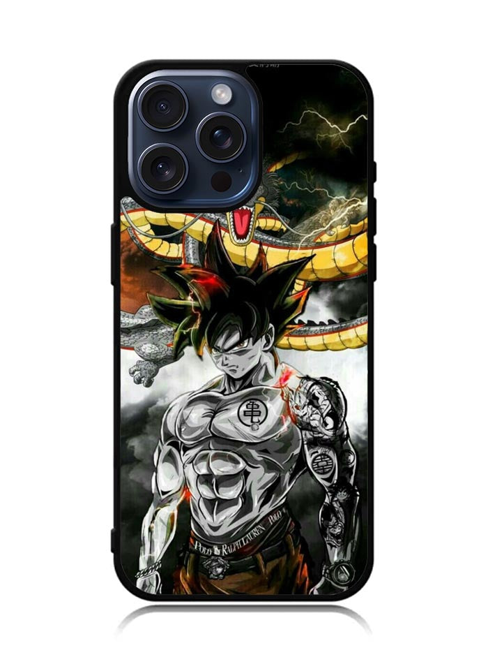 Goku Dragon Ball iPhone 15 Pro Case OV4972