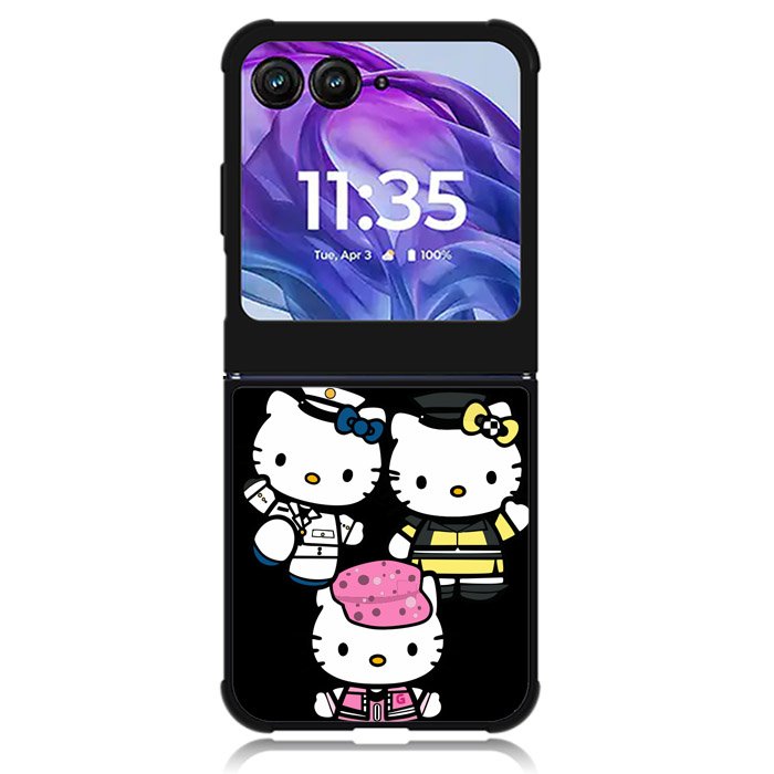 Hello Kitty 4th Motorola Moto Razr Plus 2024 , Moto Razr+ 2024 Case