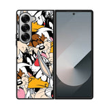Looney Tunes Character Samsung Galaxy Z Fold 7 5G Case QC3452