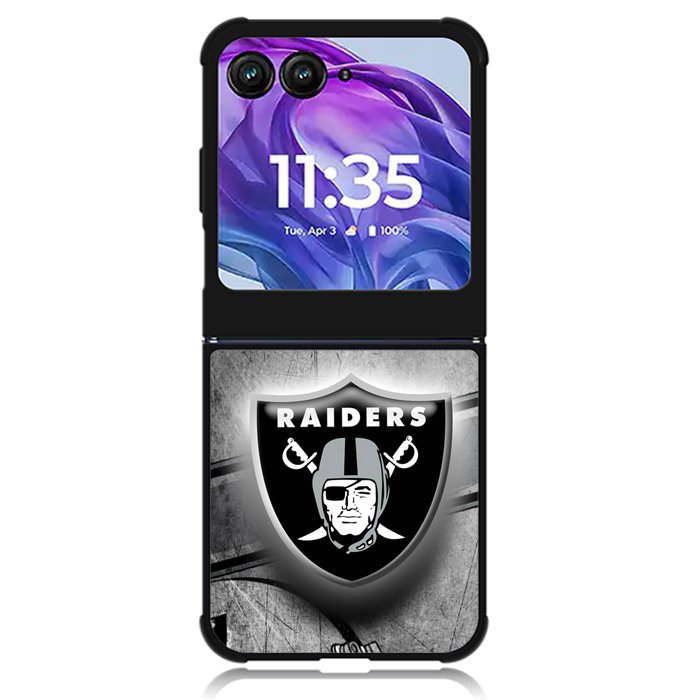 Logo Oakland Raiders Motorola Moto Razr Plus 2024 , Moto Razr+ 2024 Case OV3438
