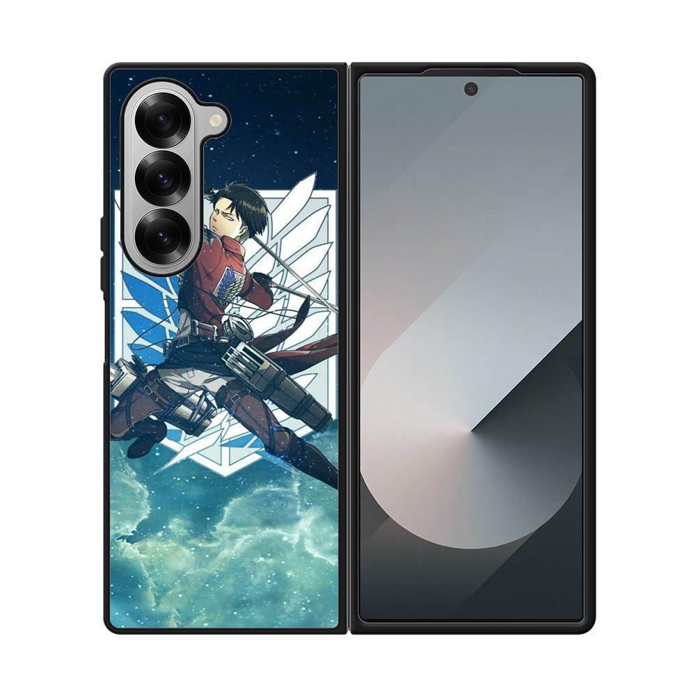 Levi Ackerman Attack on Samsung Galaxy Z Fold 7 5G Case OV3505